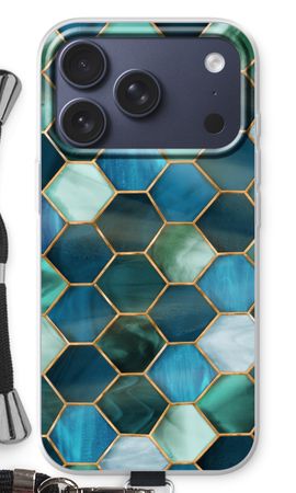Hexagons in stained glass