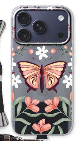 Butterfly in a floral world
