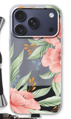 Zartrosa Blumen