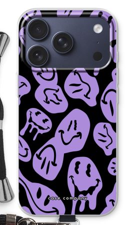 Melting Smiley - Purple
