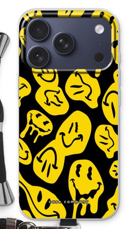 Melting smiley - Yellow