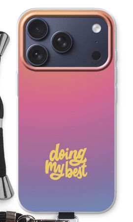 Doing my best