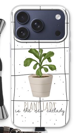 Houseplant on windowpane