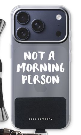 Morning person