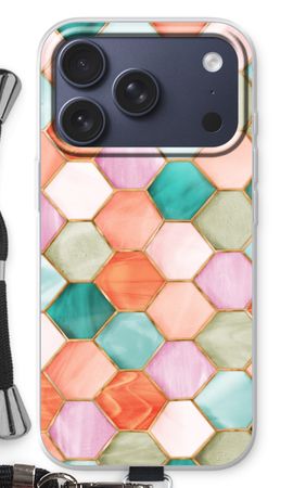 Hexagons in stained glass
