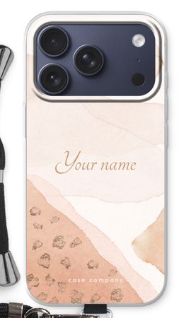 Gold Spots Namecase - Blush