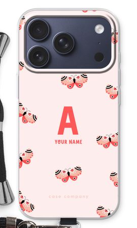Rosy Butterflies Monogram