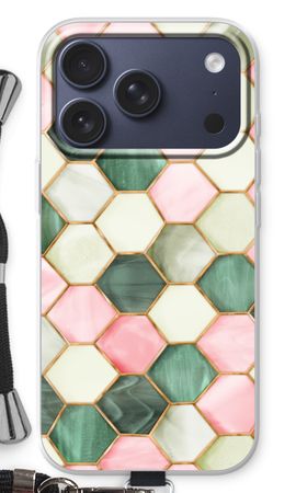 Hexagons in stained glass