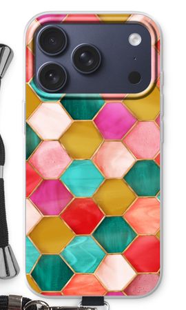 Hexagons in stained glass