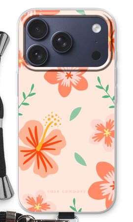 Tropical Pink Flowers