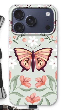 Butterfly in a floral world