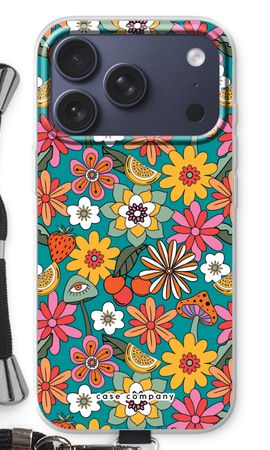 Retro Flowers N°2 - Blue