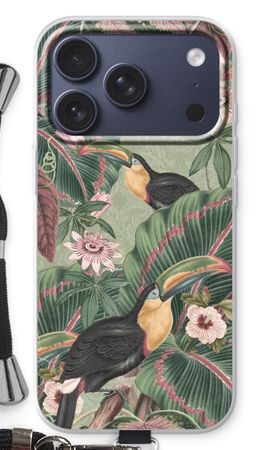 Tropical jungle toucan