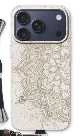 Boho golden mandala