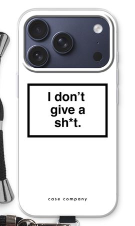 Don't give a shit