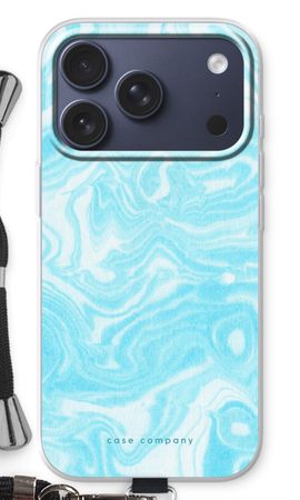 Water paint blue