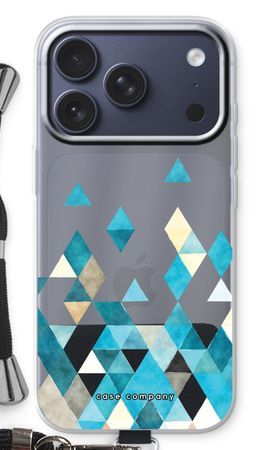 Coloured triangles blue