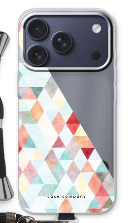 Coloured triangles pastel