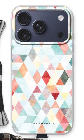 Coloured triangles pastel