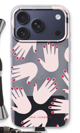 Hands pink