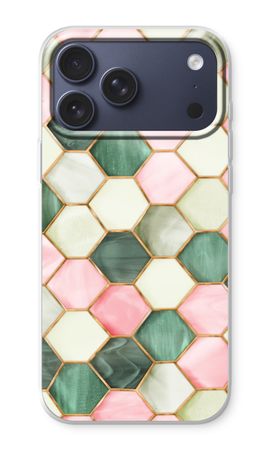 Hexagons in stained glass