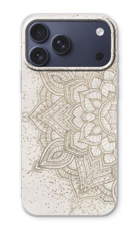 Boho golden mandala