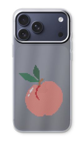 Stitched Peach