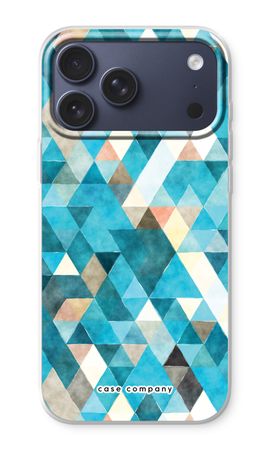 Coloured triangles blue