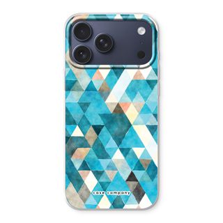Coloured triangles blue
