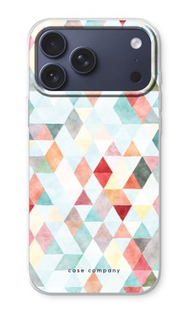 Coloured triangles pastel