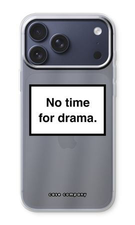 No drama