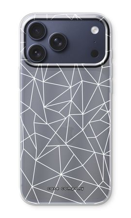 Geometric lines white