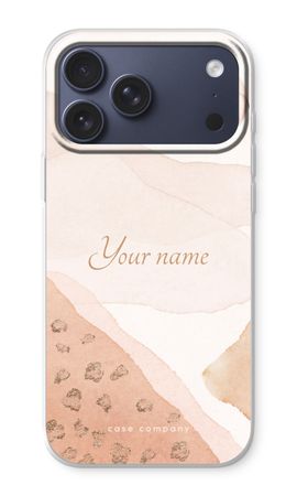 Gold Spots Namecase - Blush