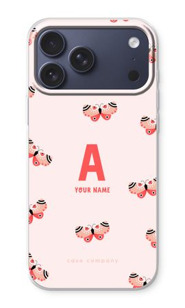 Rosy Butterflies Monogram