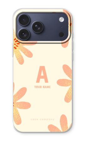 Peach Blossom Monogram