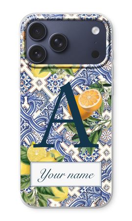 Monogram Blue tiles