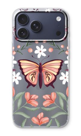 Butterfly in a floral world