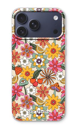 Retro bloemen N°2 - Geel