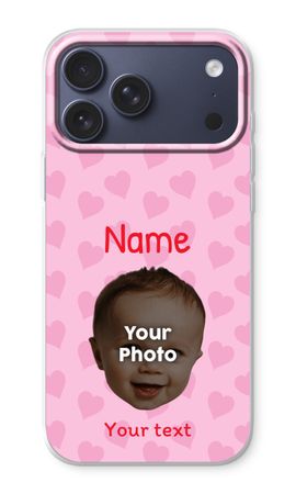 Personalized Face - Hearts N°2