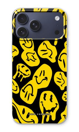 Melting smiley - Yellow