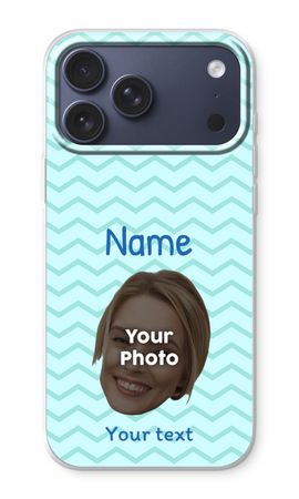 Personalisiertes Gesicht - Streifendesign