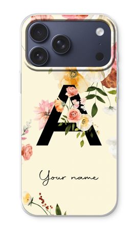 Flirty Flowers Monogram