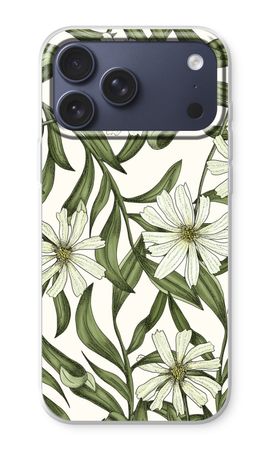 White flower pattern