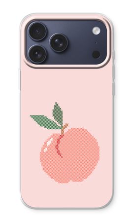 Stitched Peach