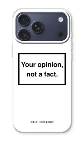 Your opinion