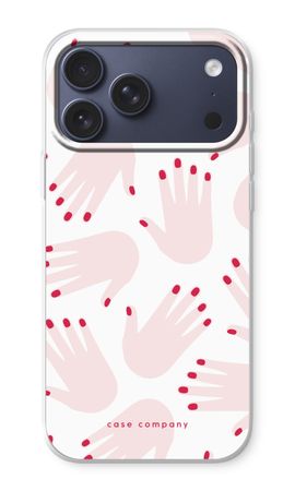 Hands pink