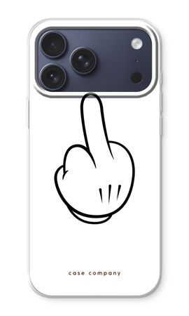 Middle finger white
