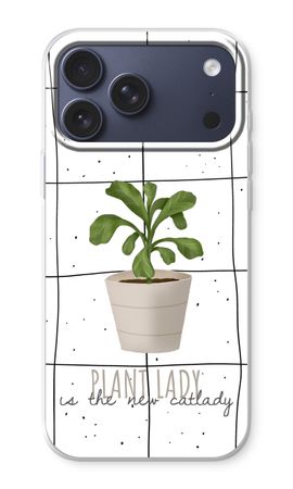 Houseplant on windowpane