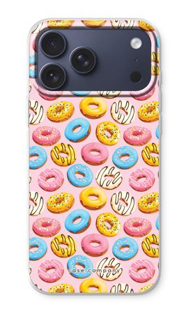 Rosafarbene Donuts