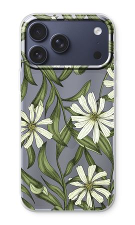 White flower pattern